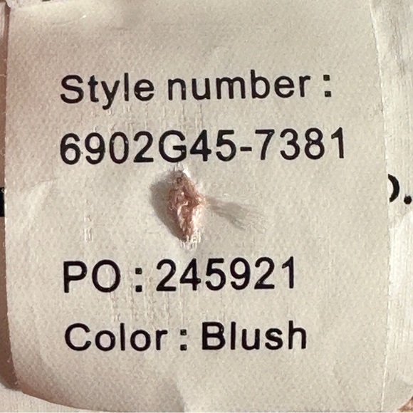 Paige Mayslie dress size S, button front, flounce hem, belt, textured, Twee - Picture 10 of 15